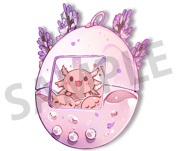 Précommande - Sticker Axolots Tamagotchi