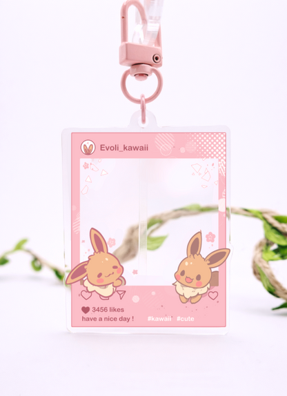 Porte-clés Insta Evoli Pokemon