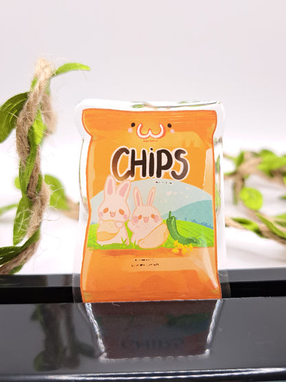 Précommande – Pin's Acrylic "Chips Parpika"