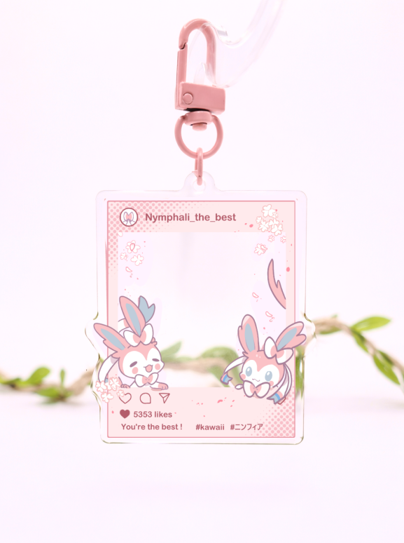 Porte-clés Insta Nymphali Pokemon